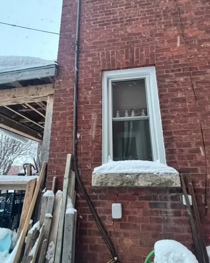 100 to 200 amp, meter moved outside, Dunne Power job