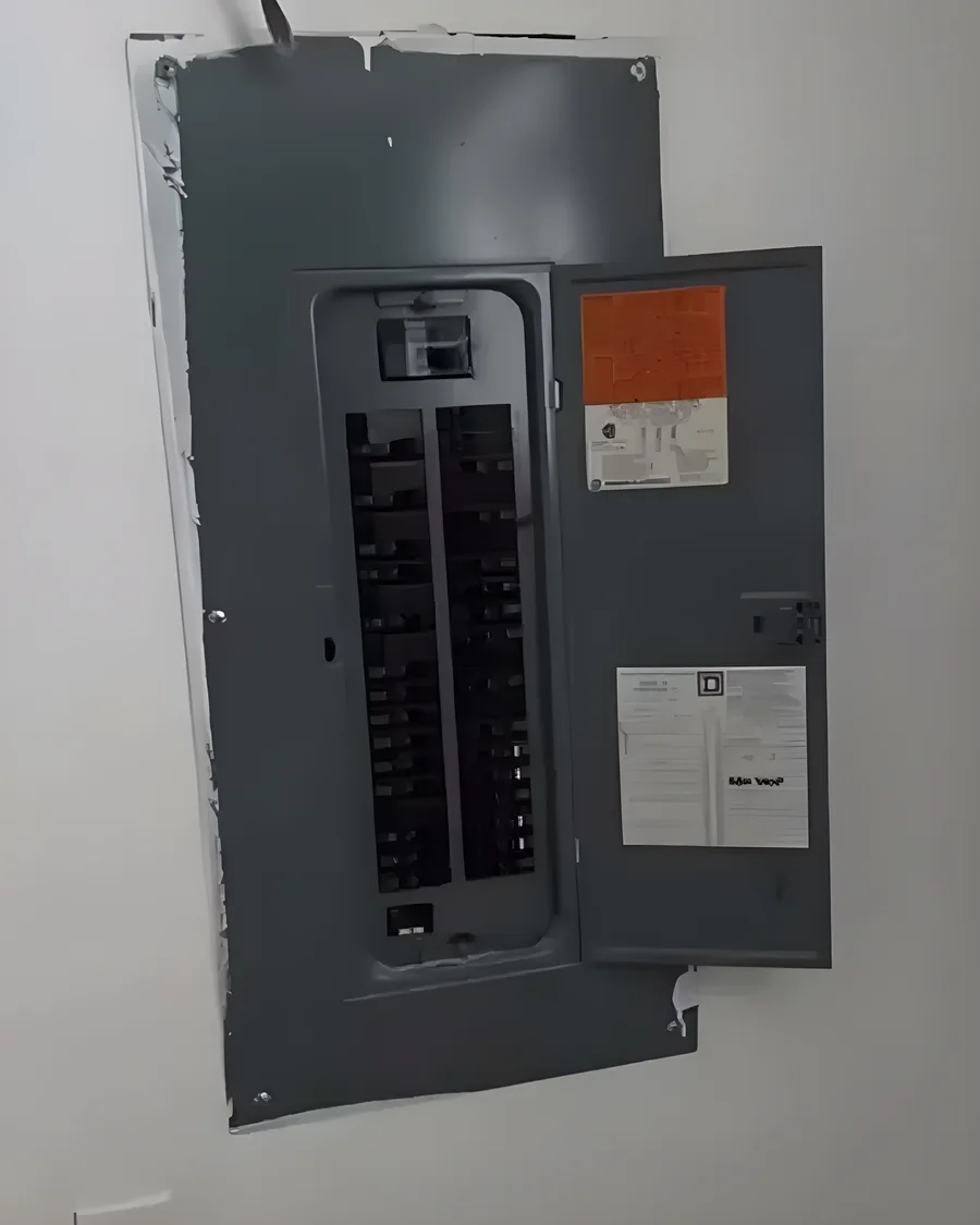 200 amp electrical panel installed for an Airbnb property upgrade in Meaford