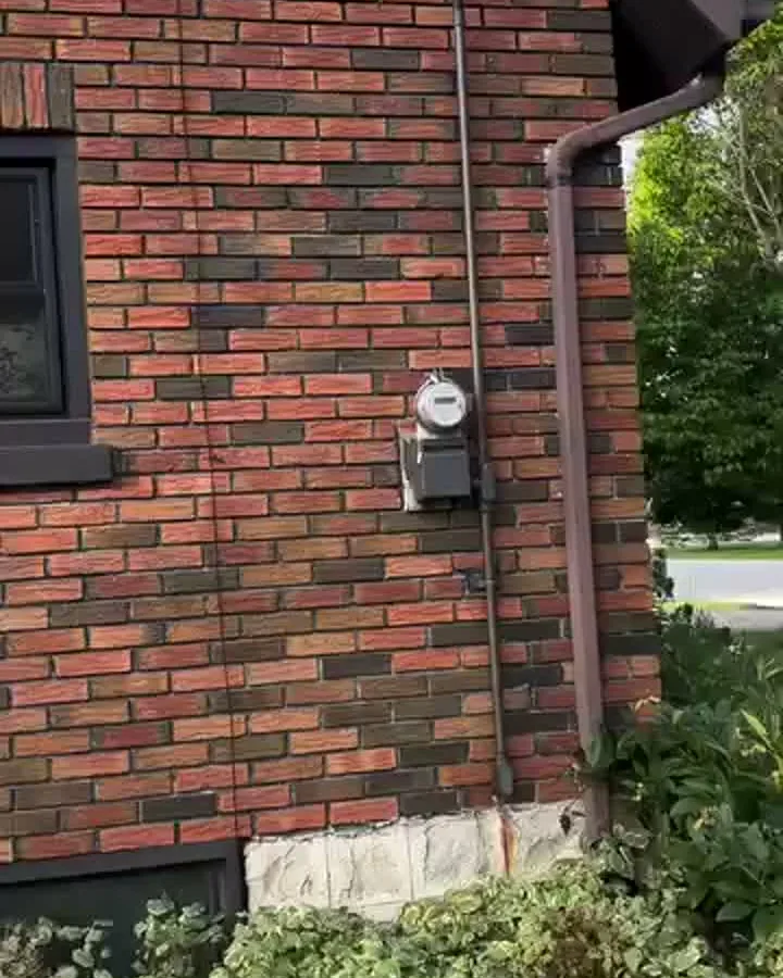 New panel and meter base, Dunne Power job in Shallow Lake